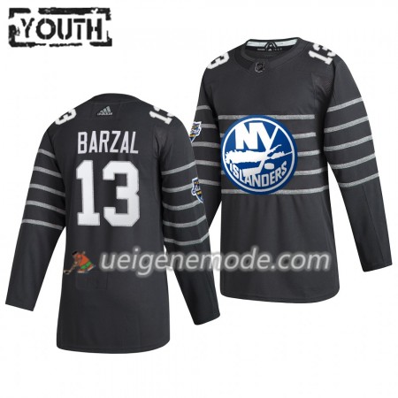 Kinder New York Islanders Trikot Mathew Barzal 13 Grau Adidas 2020 NHL All-Star Authentic